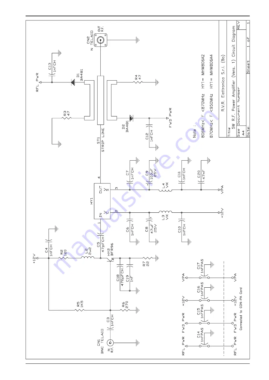 R.V.R. Elettronica PTRL-NV/S3 Скачать руководство пользователя страница 107