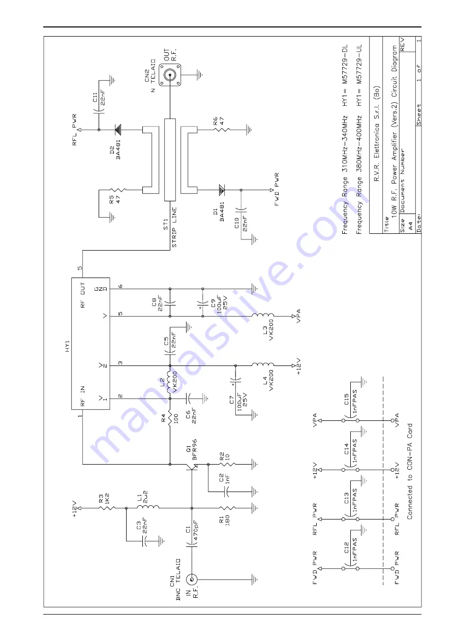 R.V.R. Elettronica PTRL-NV/S3 Скачать руководство пользователя страница 119