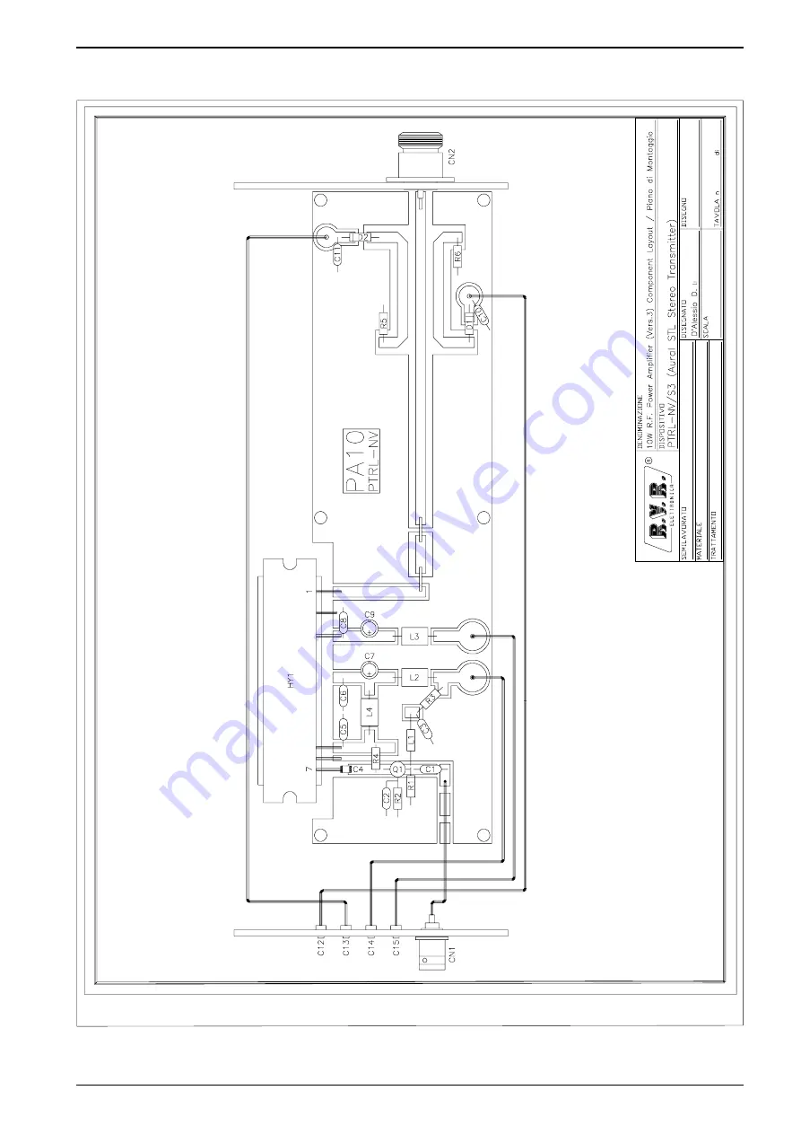 R.V.R. Elettronica PTRL-NV/S3 Скачать руководство пользователя страница 125