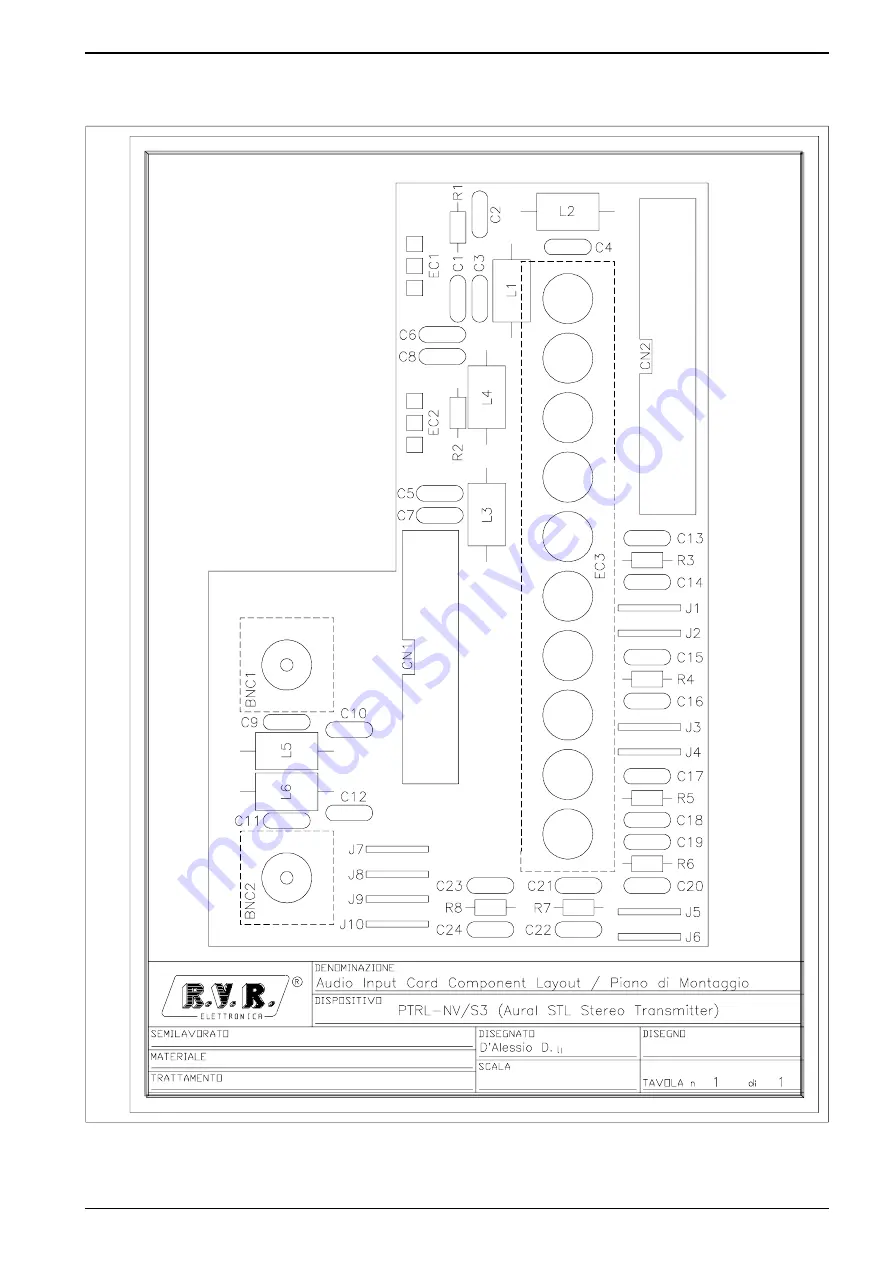 R.V.R. Elettronica PTRL-NV/S3 Скачать руководство пользователя страница 137