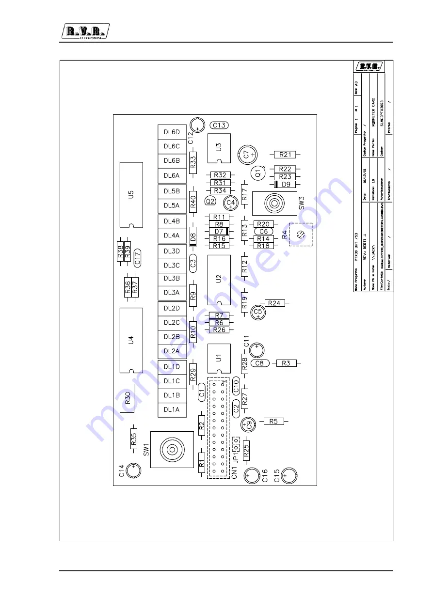 R.V.R. Elettronica PTX30 UHT/S3 User Manual Download Page 119