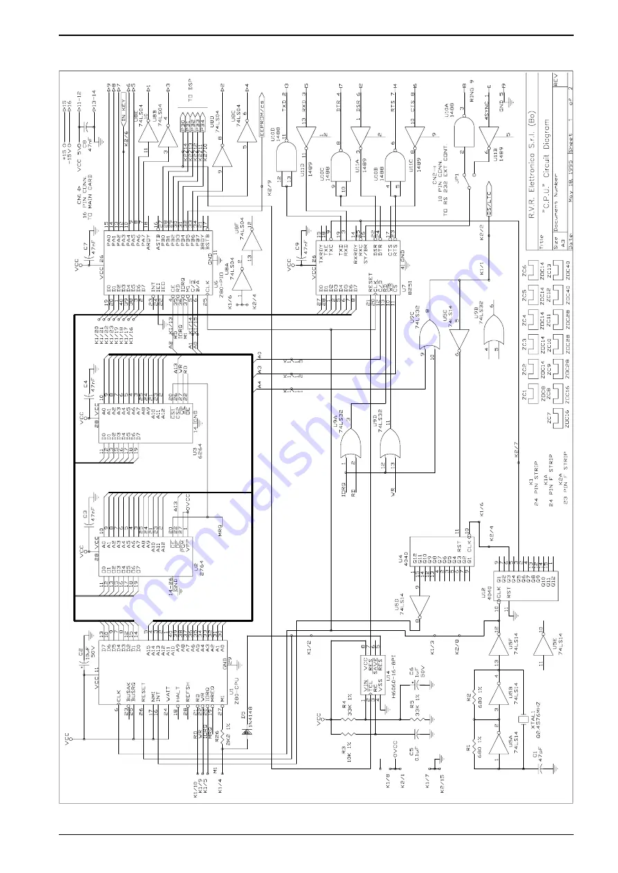 R.V.R. Elettronica PTX30-UHT Installation, Technical And Maintenance  Manual Download Page 147