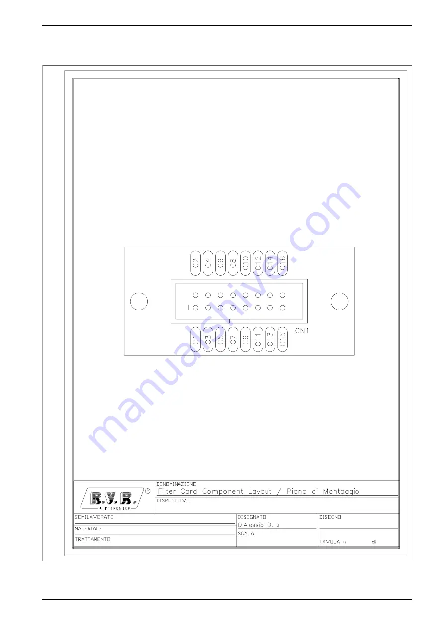 R.V.R. Elettronica PTX30-UHT Installation, Technical And Maintenance  Manual Download Page 162