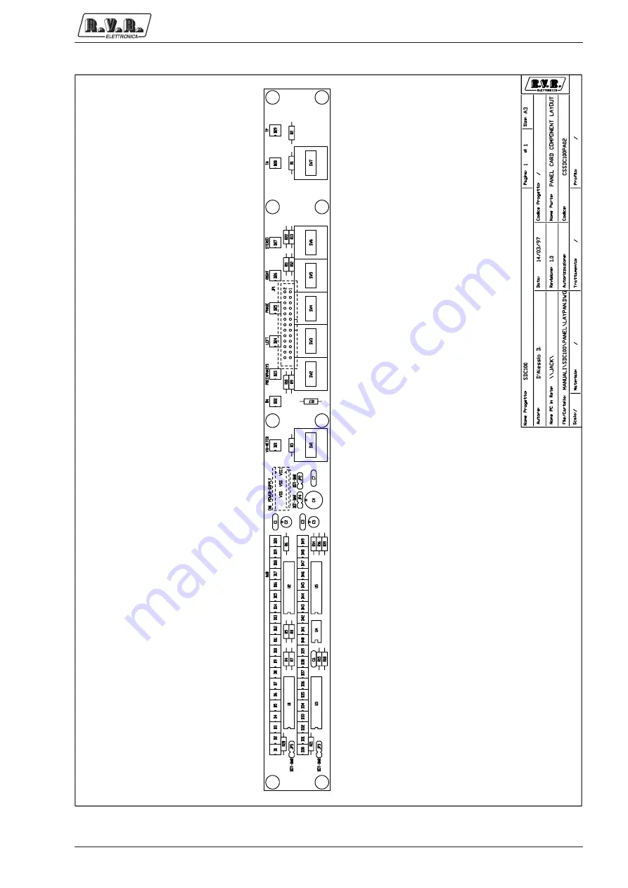 R.V.R. Elettronica SDC100 User Manual Download Page 55