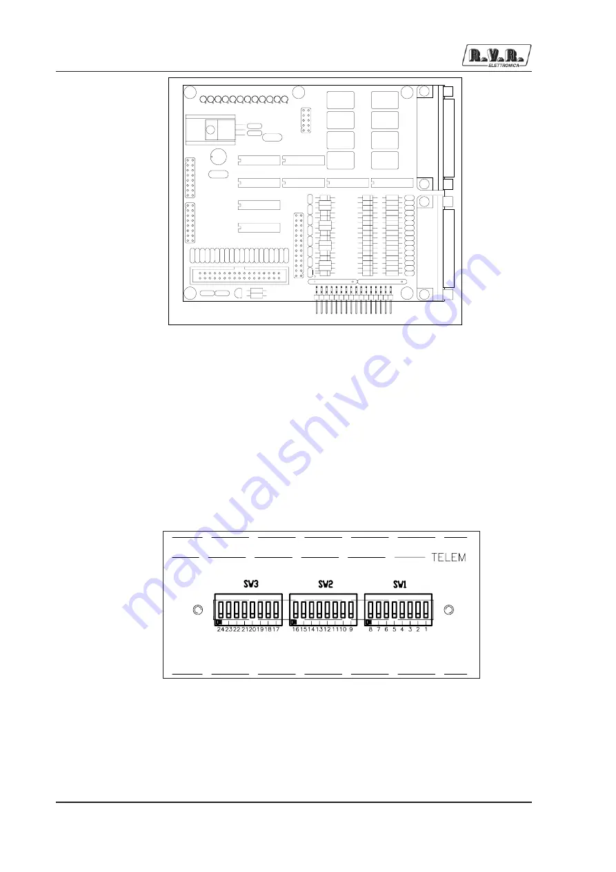 R.V.R. Elettronica TLC300 Скачать руководство пользователя страница 36