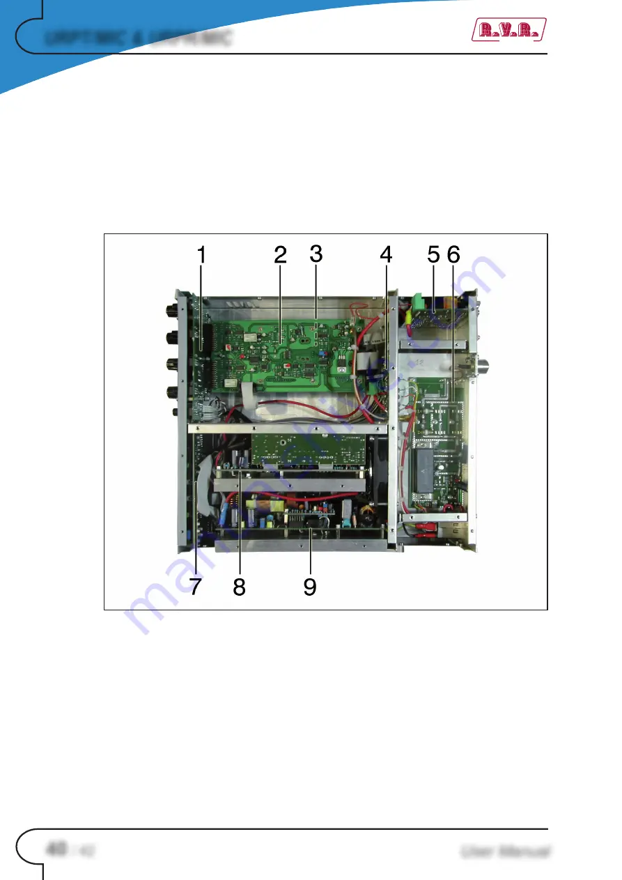 R.V.R. Elettronica URPR/ MIC Скачать руководство пользователя страница 44