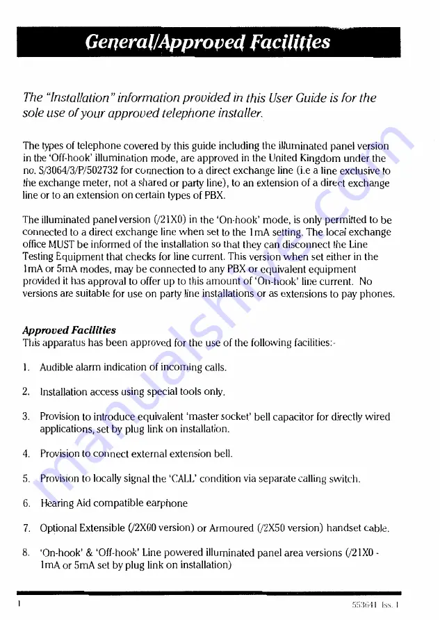 Racal Acoustics RA705/2000 Series User Manual Download Page 2