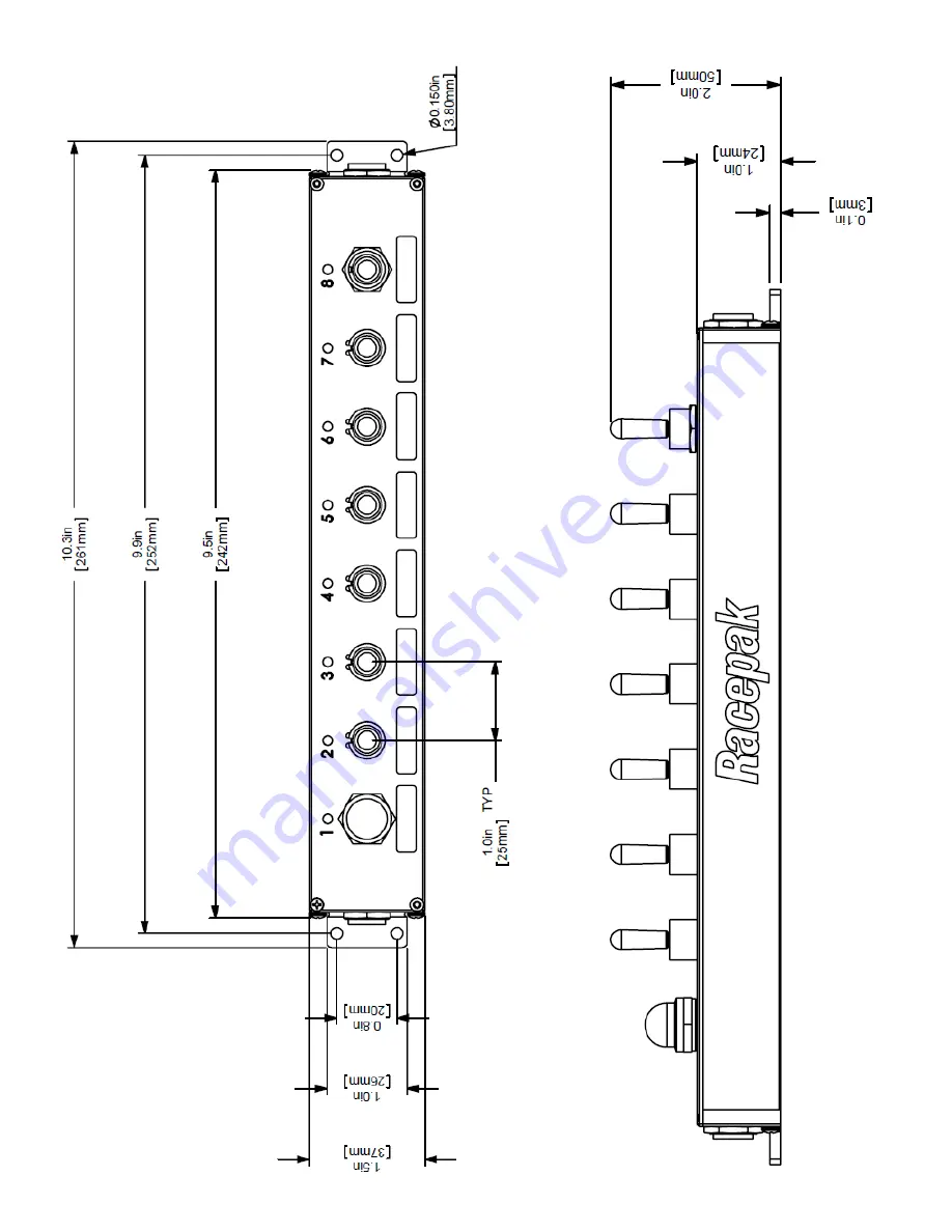 Racepak 500-SW-PNL8 Manual Download Page 6