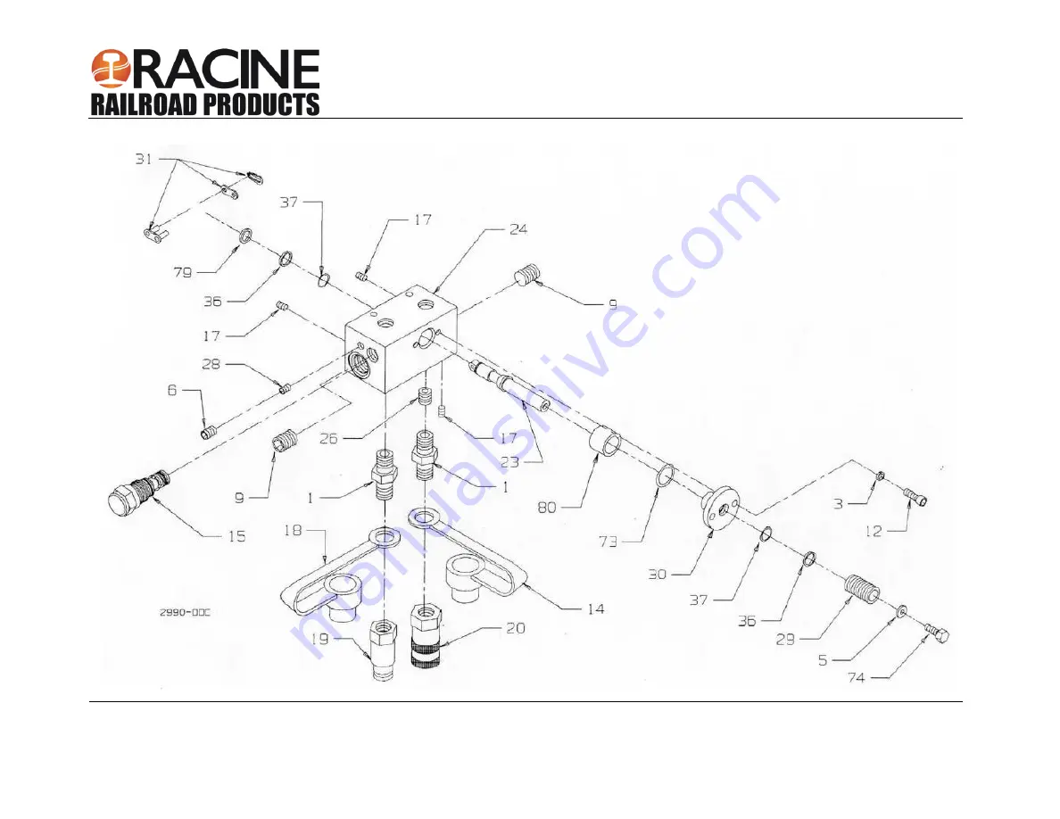 Racine Railroad Products 910103 Operating And Maintenance Manual Download Page 19