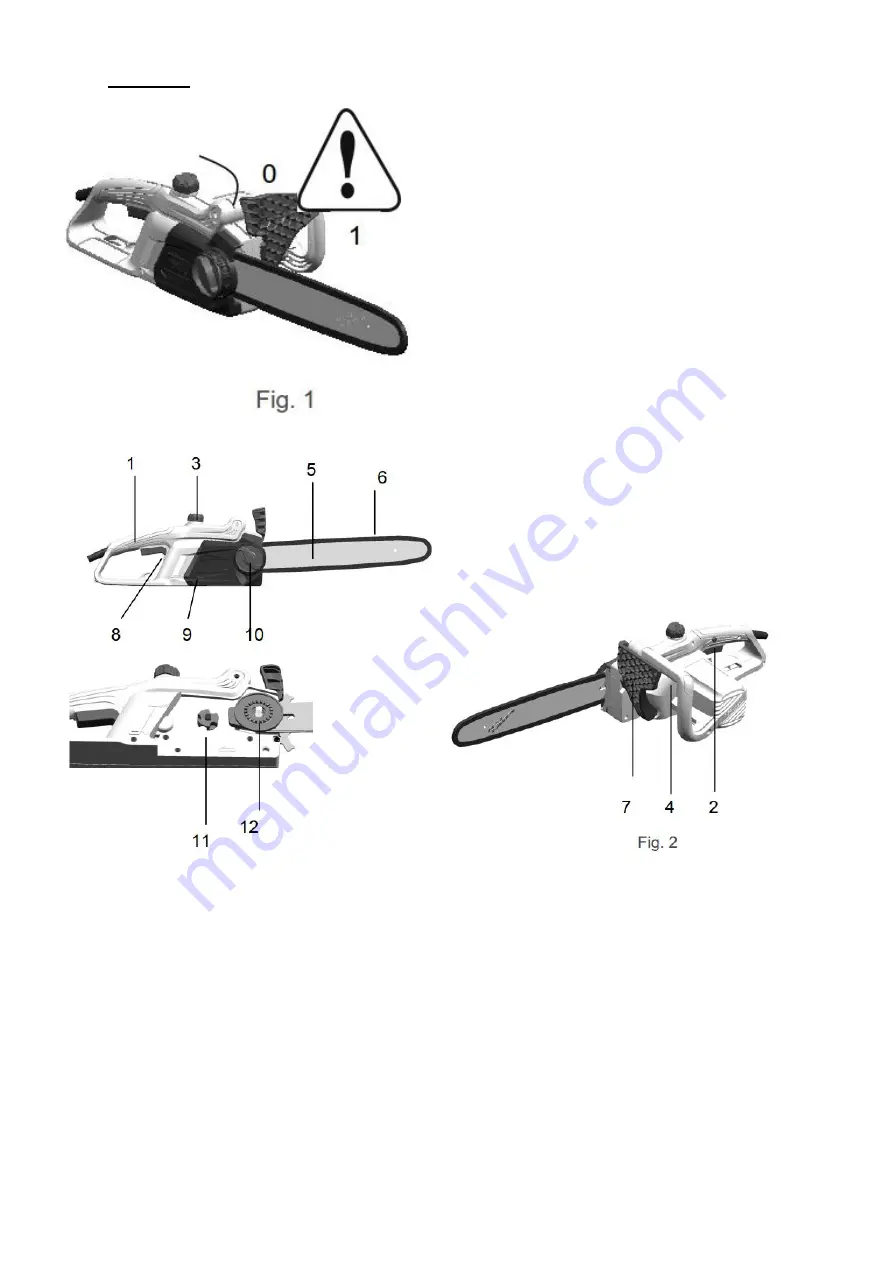 Racing RAC2035ECS-A Original Instructions Manual Download Page 8