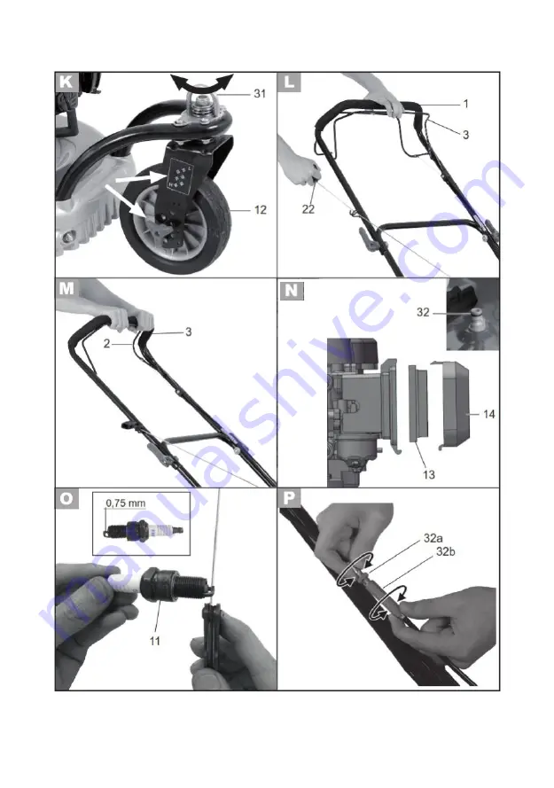 Racing RAC5614F-1 Instruction Manual Download Page 12