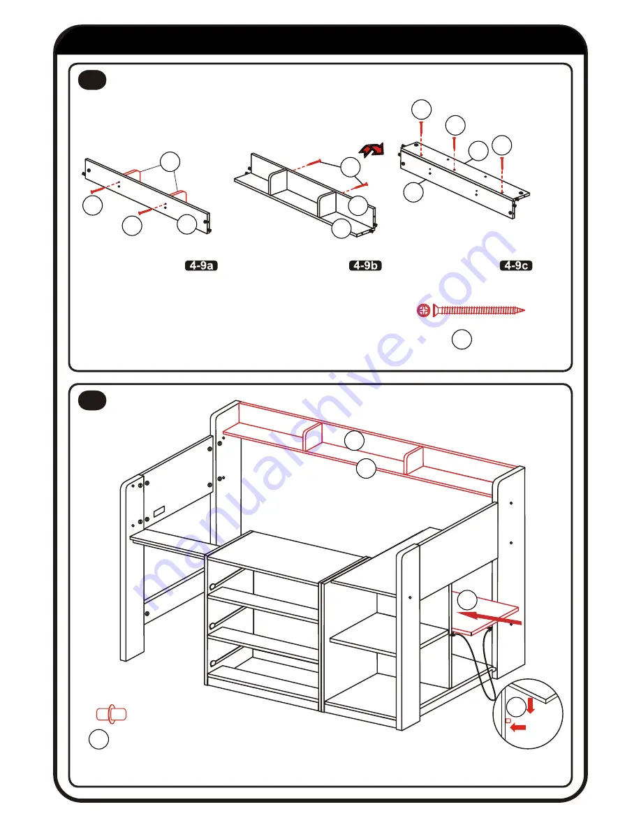 Rack furniture CHARLESTON LOFT BED Скачать руководство пользователя страница 26