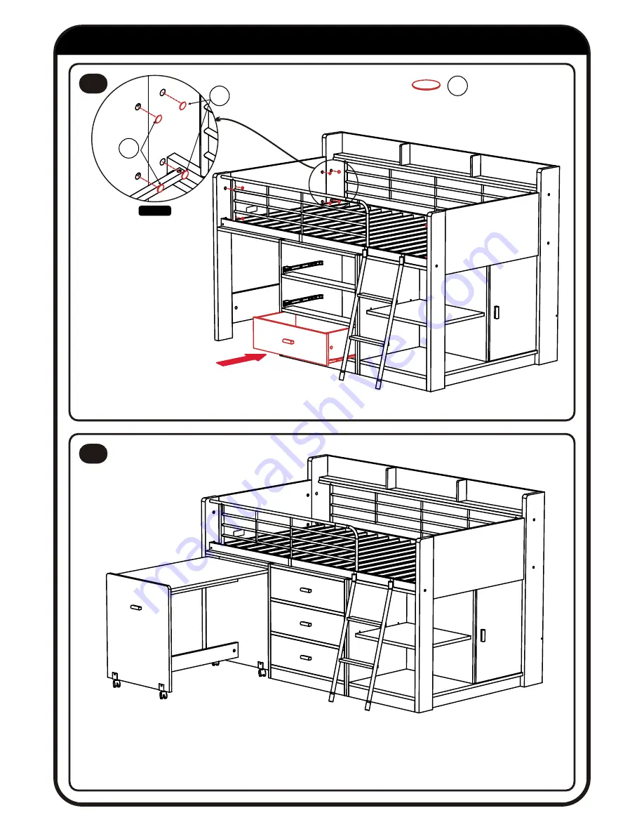 Rack furniture CHARLESTON LOFT BED Скачать руководство пользователя страница 31