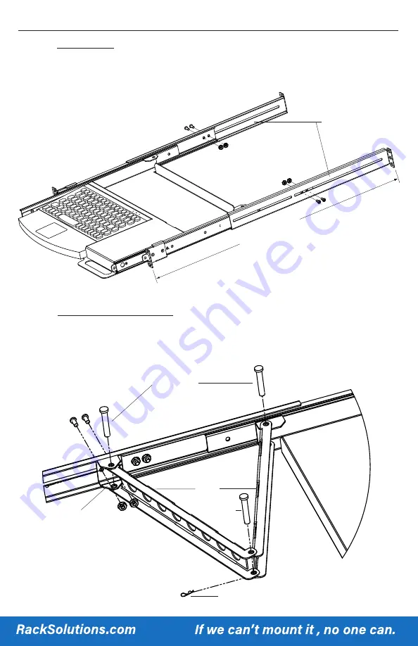 Rack Solutions 1UKYB-126-USB Скачать руководство пользователя страница 3