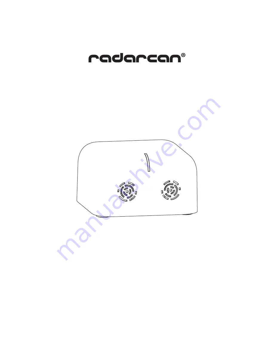 Radarcan R-301 User Manual Download Page 1