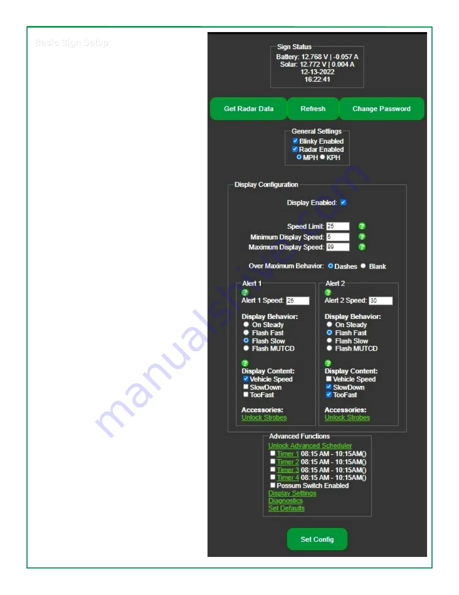 Radarsign TC-800 Operation Manual Download Page 6