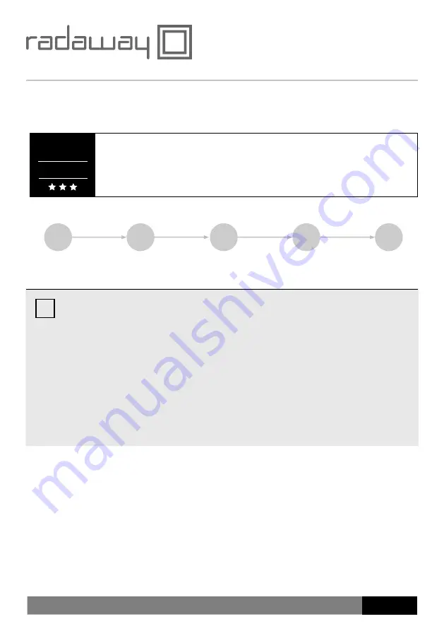 Radaway Arta KDJ I Assembly Instruction Manual Download Page 2