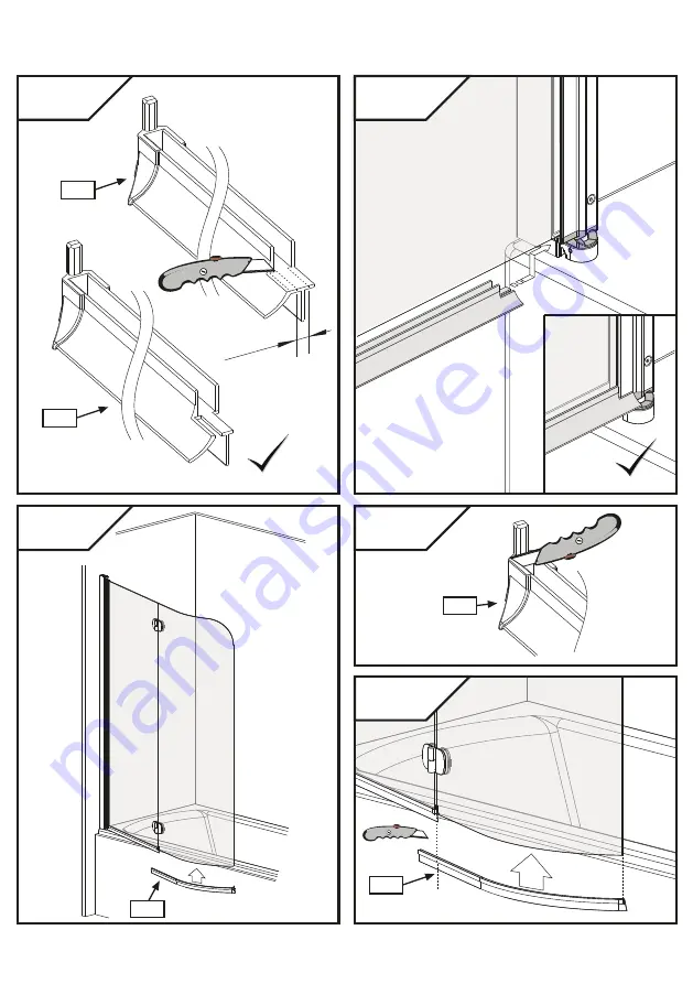 Radaway Eos PND Assembly Instructions Manual Download Page 10