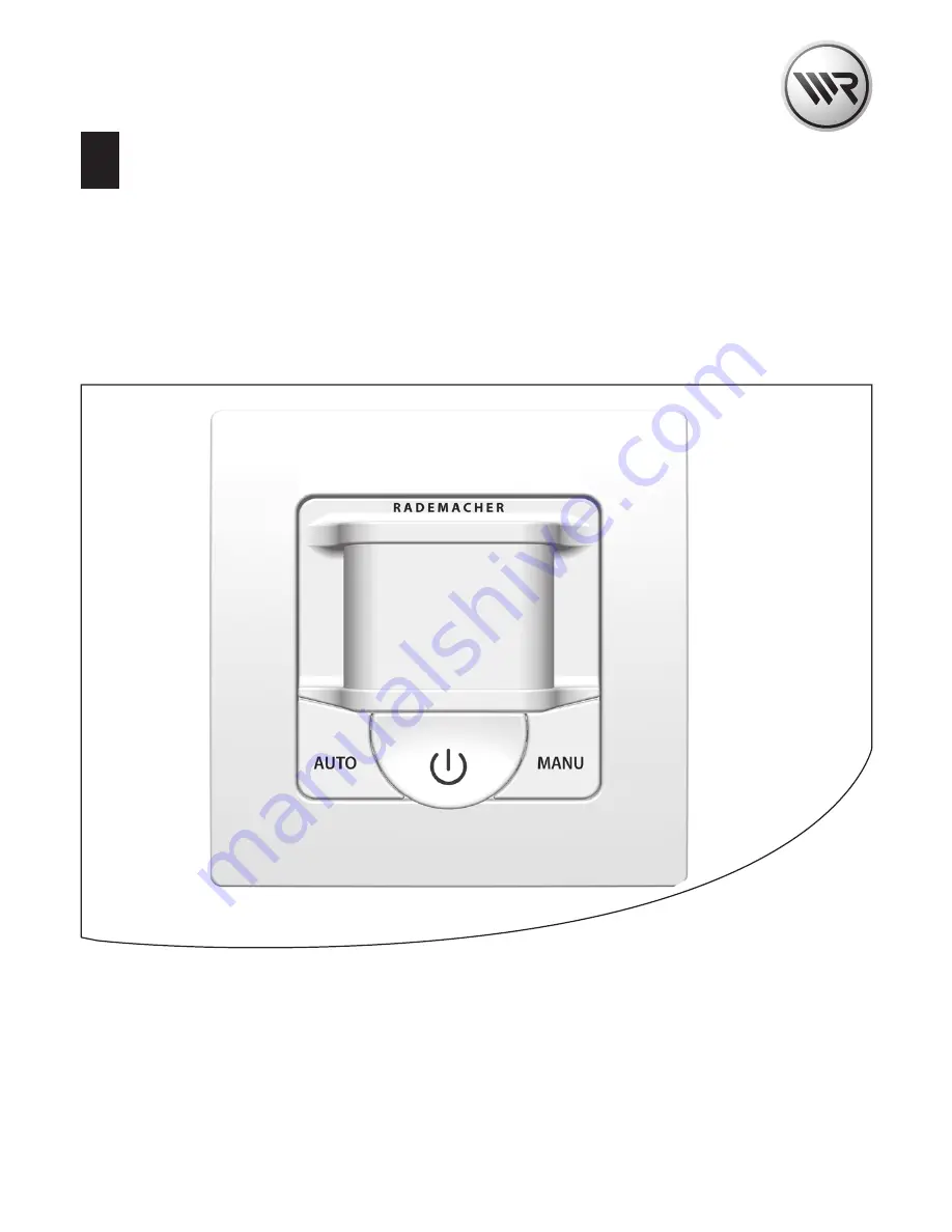 RADEMACHER DuoFern 9484 Instruction Manual Download Page 1