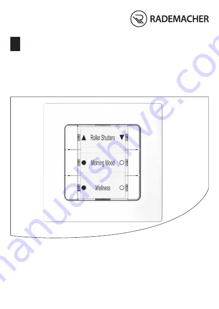 RADEMACHER DuoFern 9494-1 Instruction Manual Download Page 1