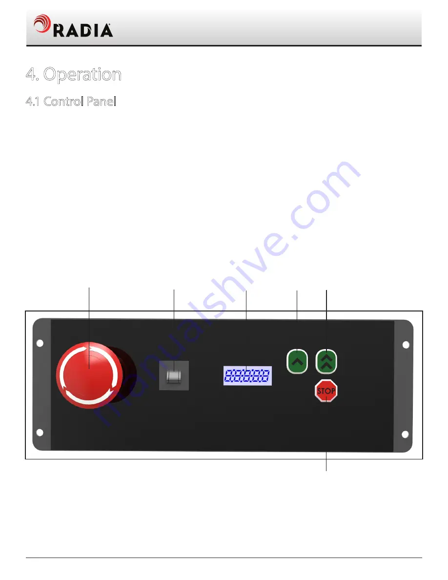 Radia 5315 Speed Demon 5 Owner'S Manual Download Page 8