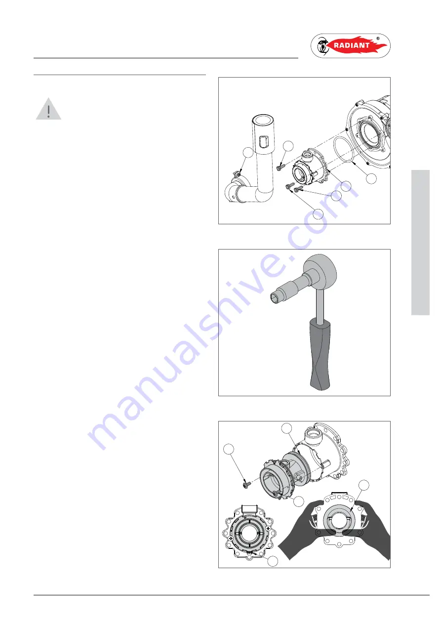 Radiant R1BK 75 Installation, Use And Maintenance Manual Download Page 63