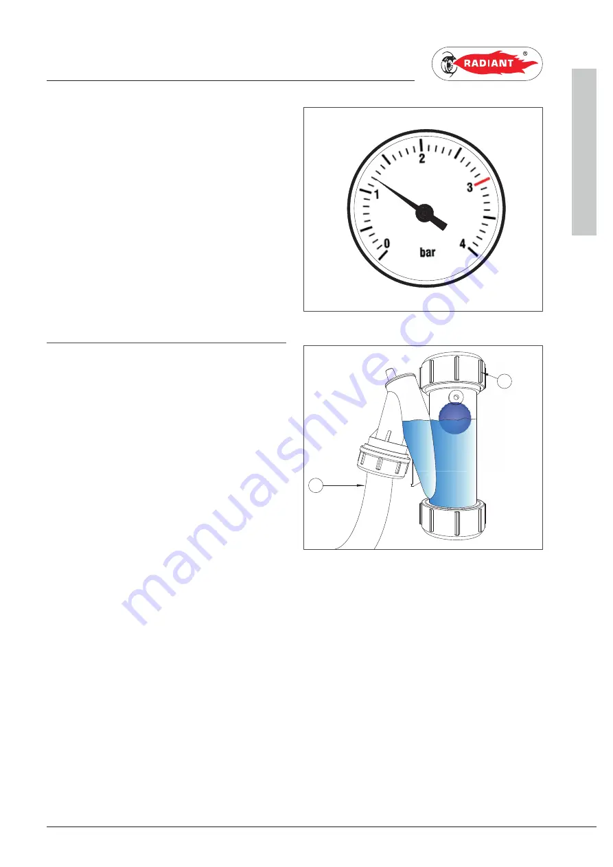 Radiant R2KA 28/20 Installation, Use And Maintenance Instruction Manual Download Page 17