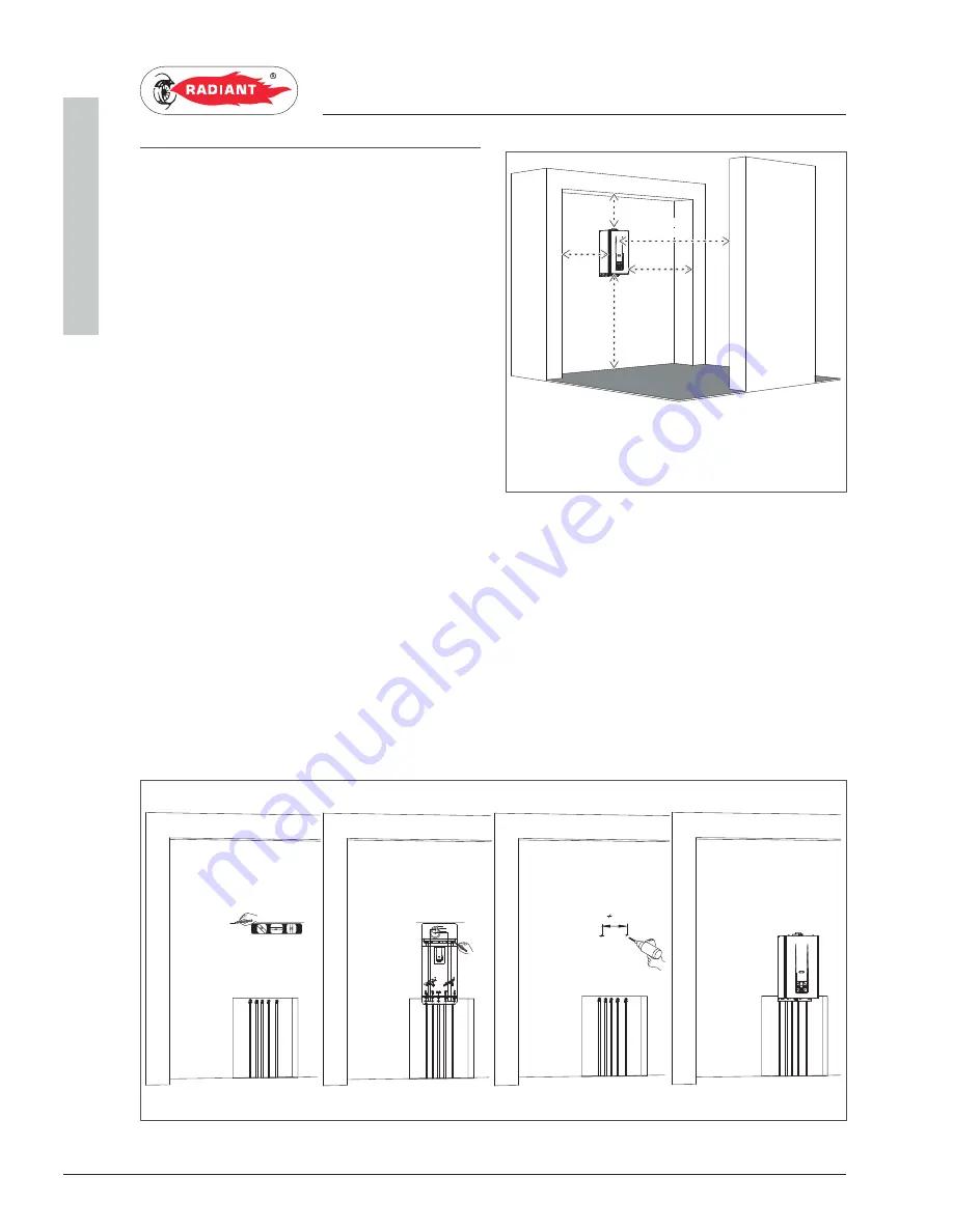 Radiant RBC 24 Installation, Use And Maintenance Manual Download Page 12