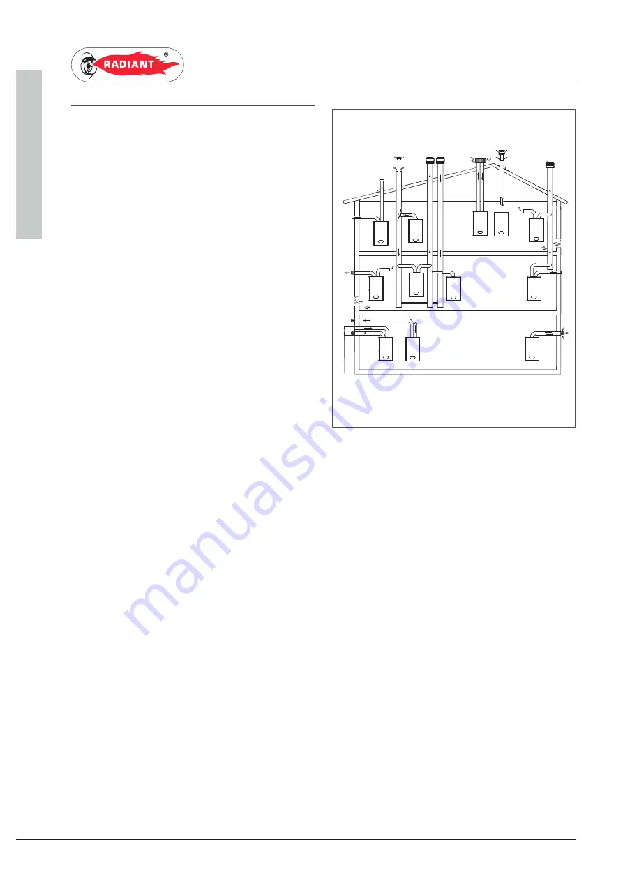 Radiant SFK 28 Instructions For Installation, Use And Maintenance Manual Download Page 24