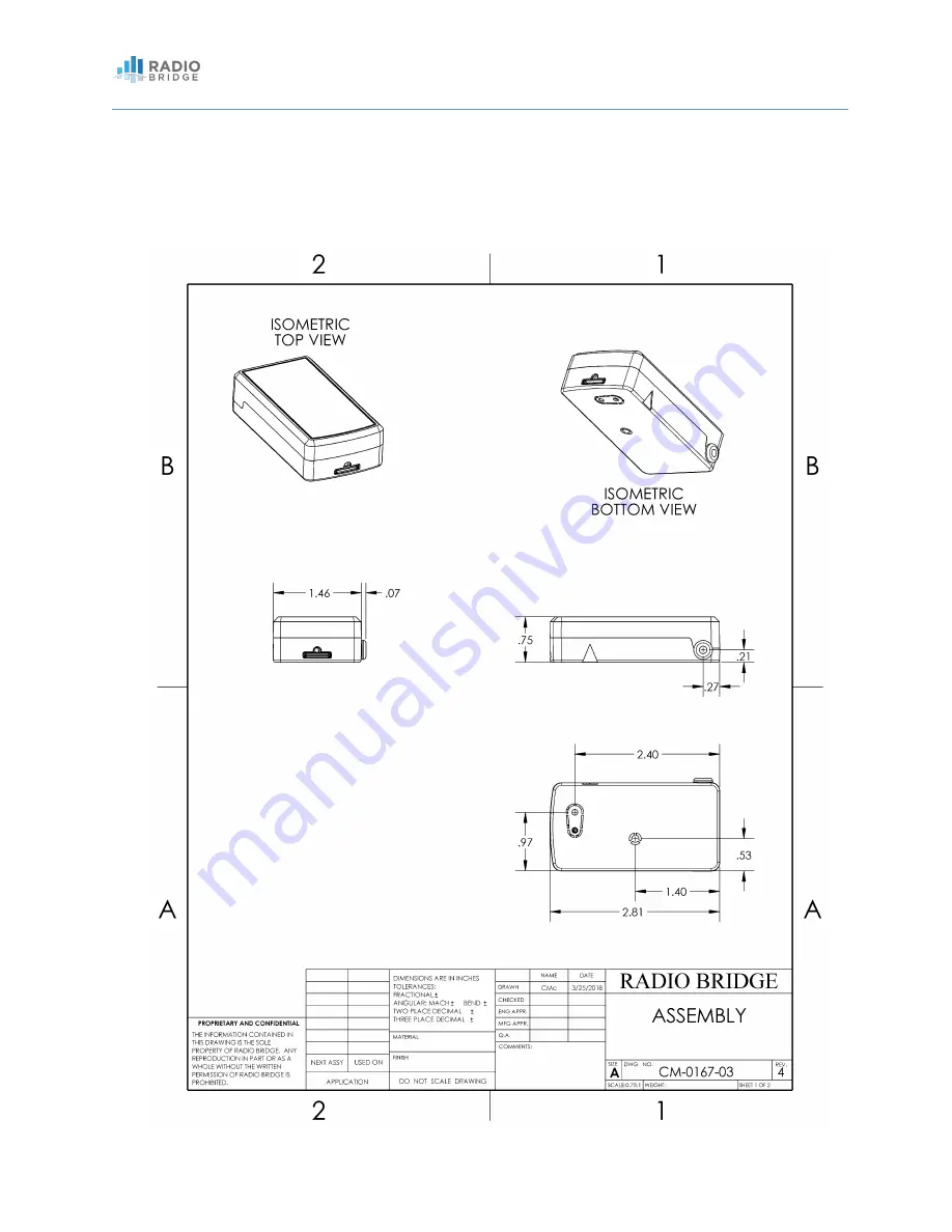 Radio Bridge RBS101-WAT-RCZ2 User Manual Download Page 10