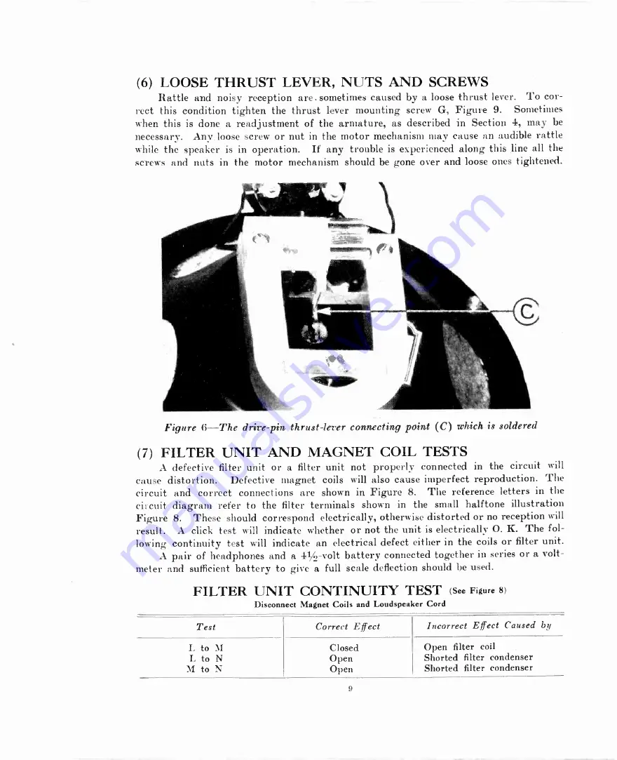 Radio Corporation Of America 100 Service Notes Download Page 21