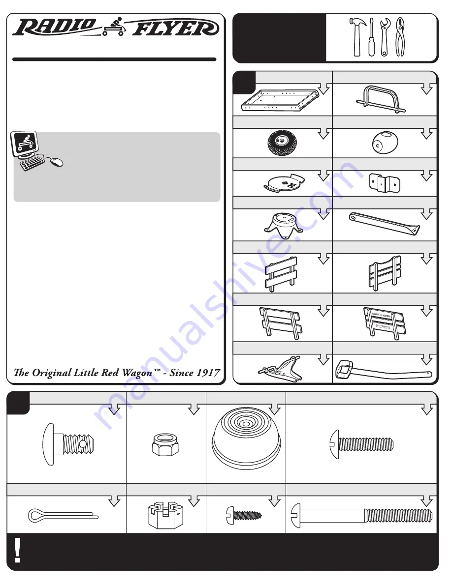 Radio Flyer 29 Manual Download Page 1