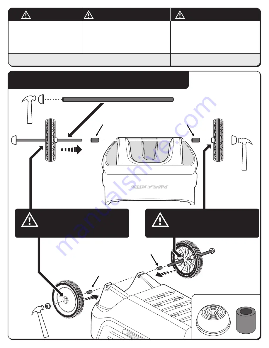 Radio Flyer 3210 Manual Download Page 2