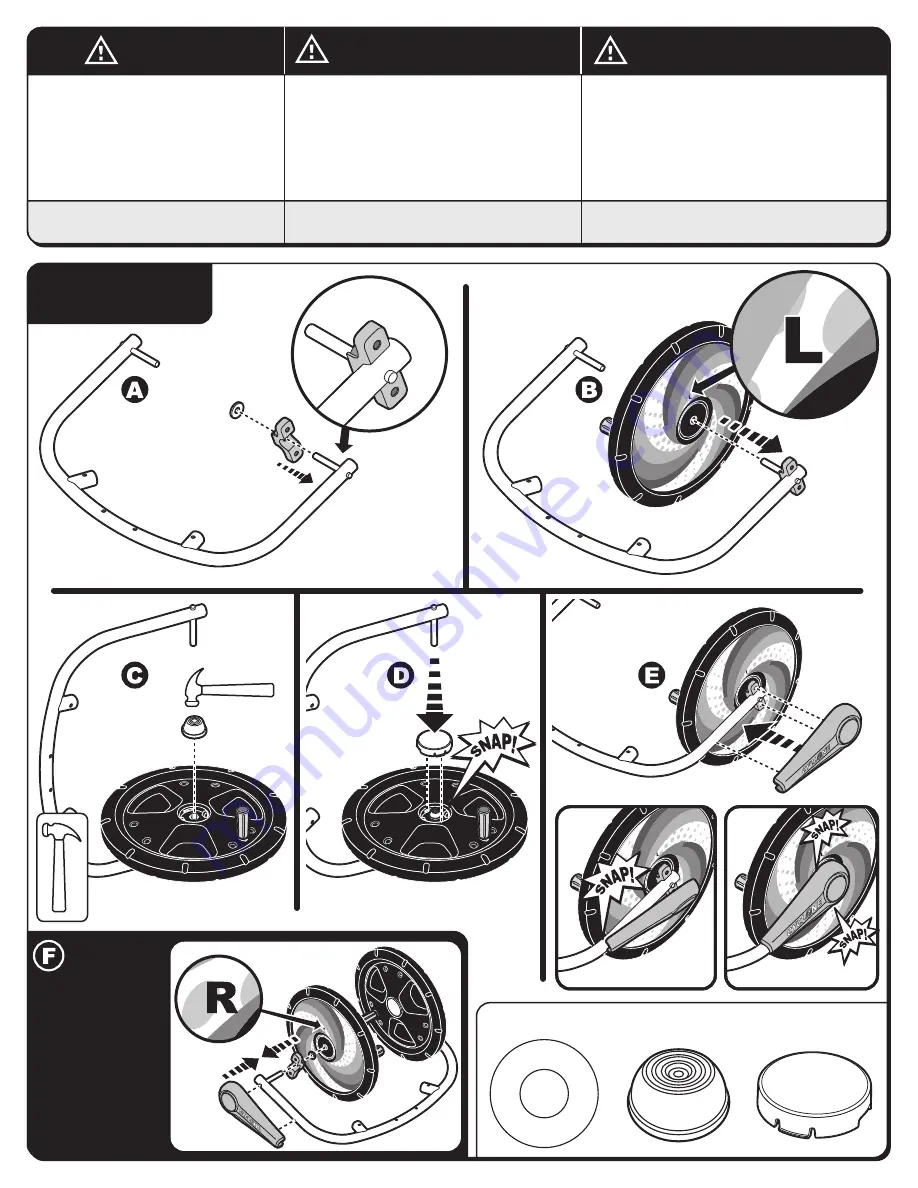 Radio Flyer Cyclone 640 Quick Start Manual Download Page 3