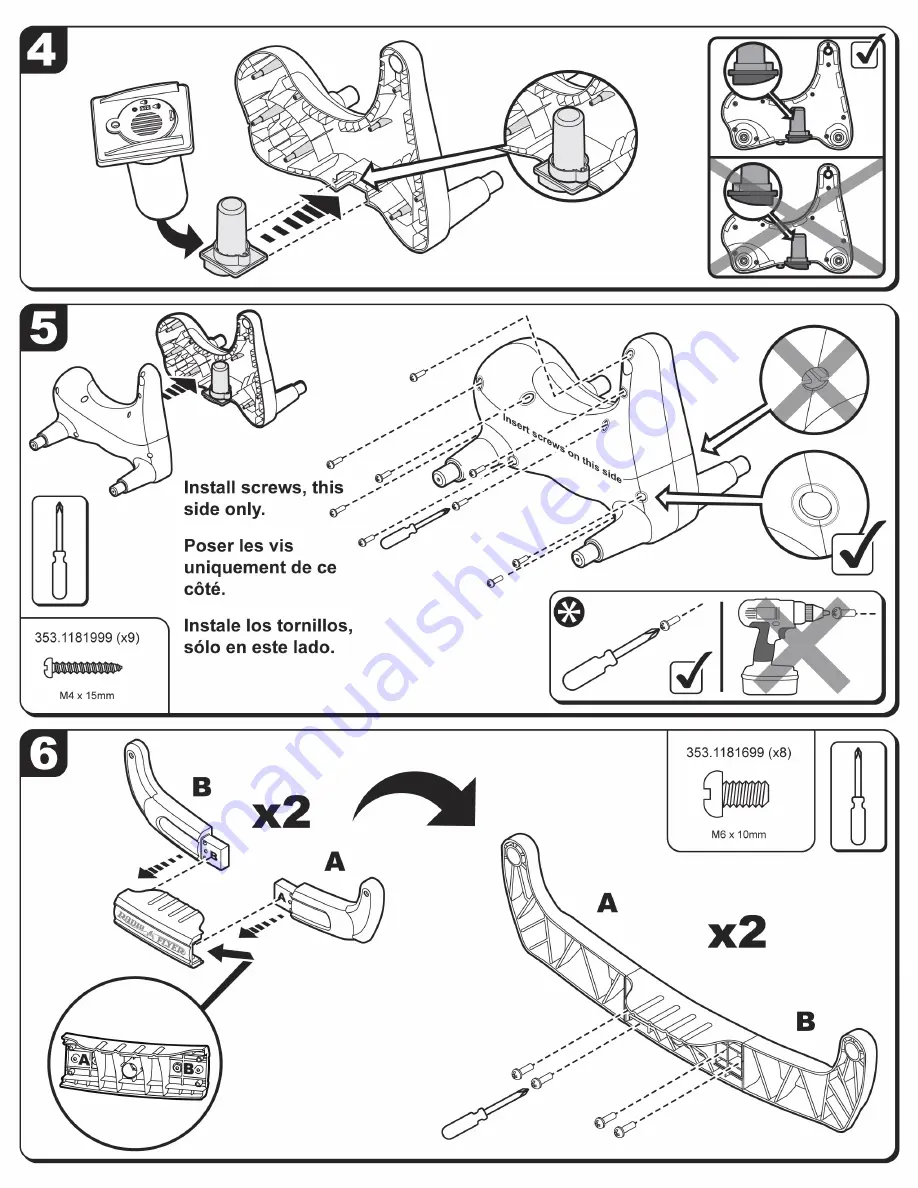 Radio Flyer Soft Rock & Bounce Pony 354 Assembly Manual Download Page 2