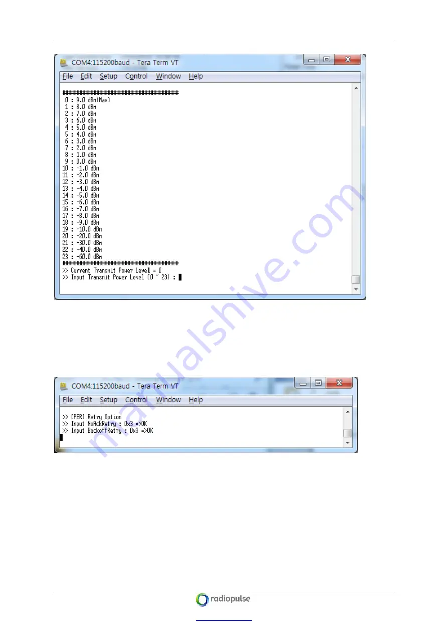 Radio Pulse MG2475-EVK Getting Started Download Page 17