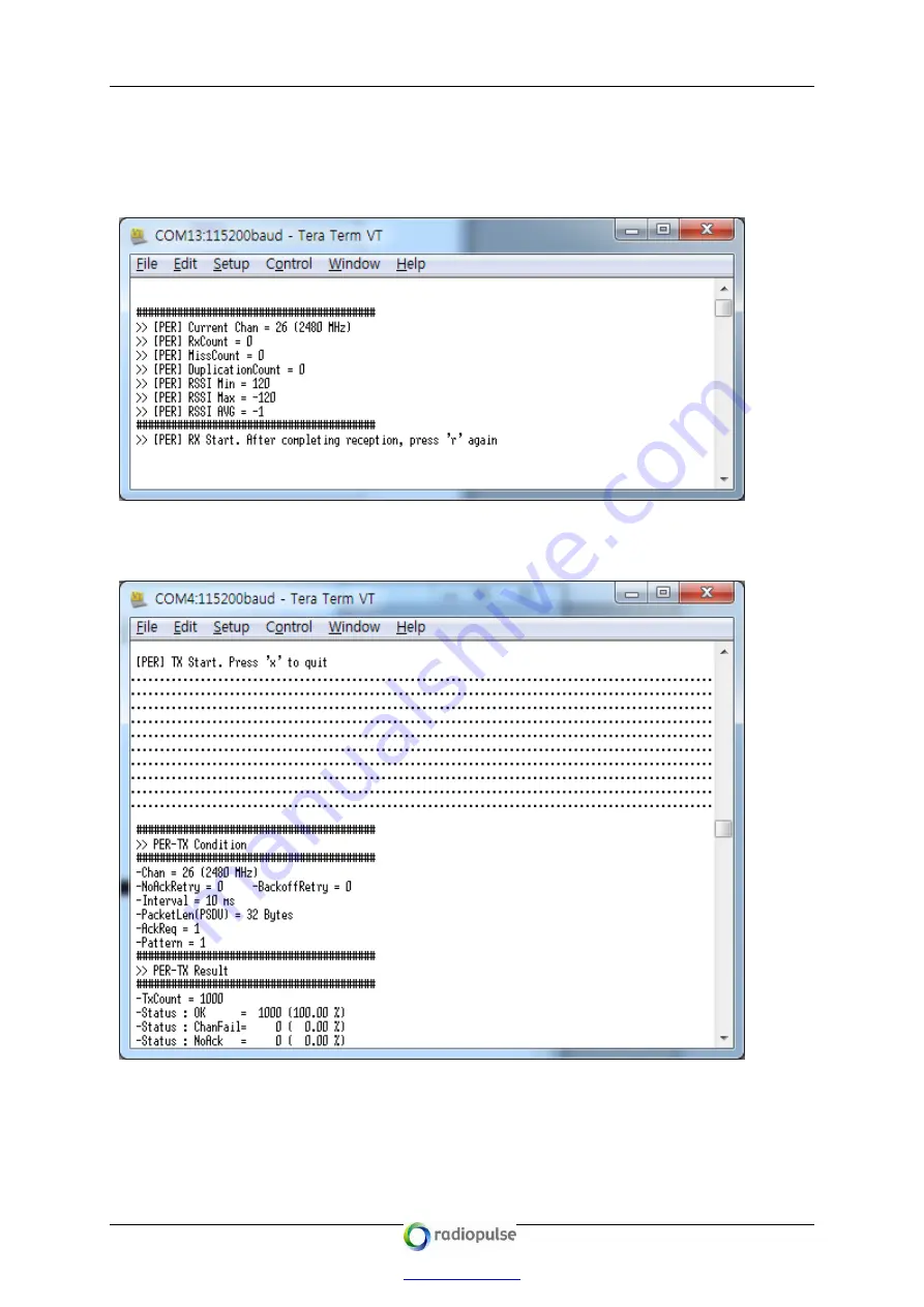 Radio Pulse MG2475-EVK Getting Started Download Page 21