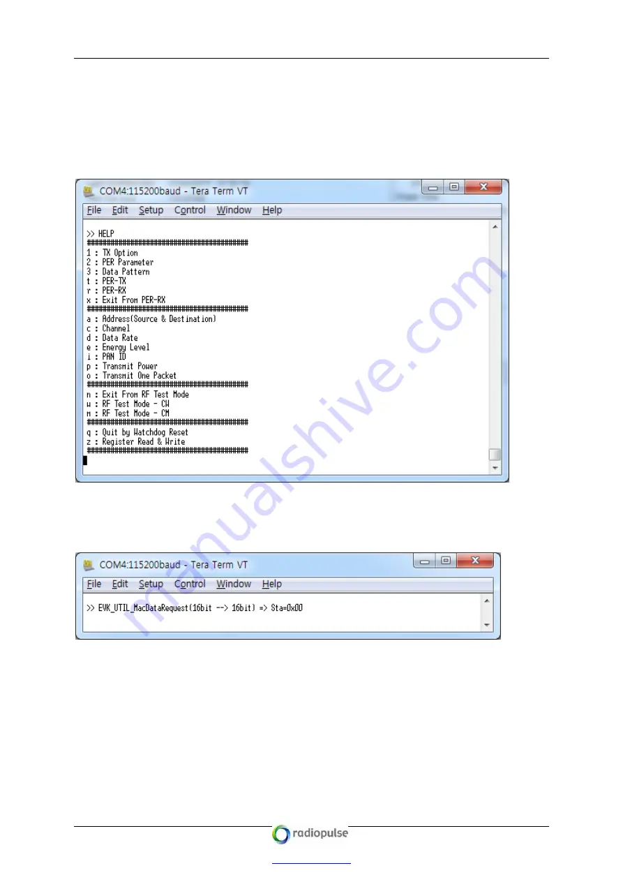 Radio Pulse MG2475-EVK Getting Started Download Page 25