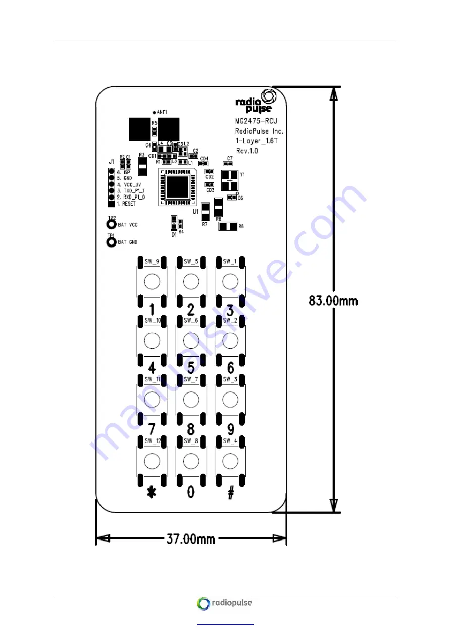 Radio Pulse MG2475-RCU User Manual Download Page 10