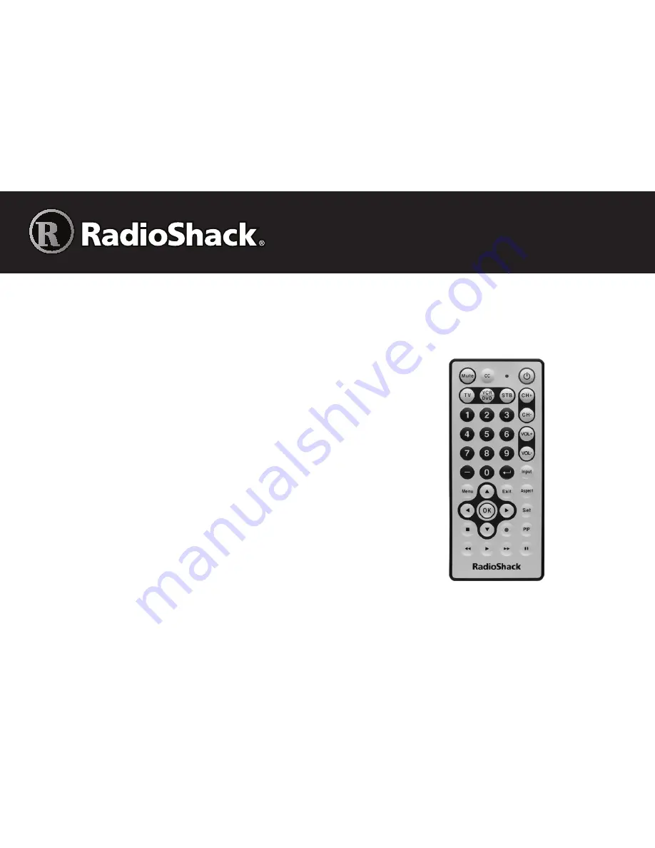 Radio Shack 15-309 Скачать руководство пользователя страница 1