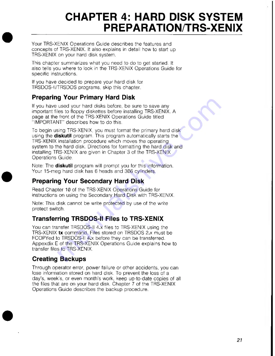 Radio Shack 16B System Manual Download Page 29