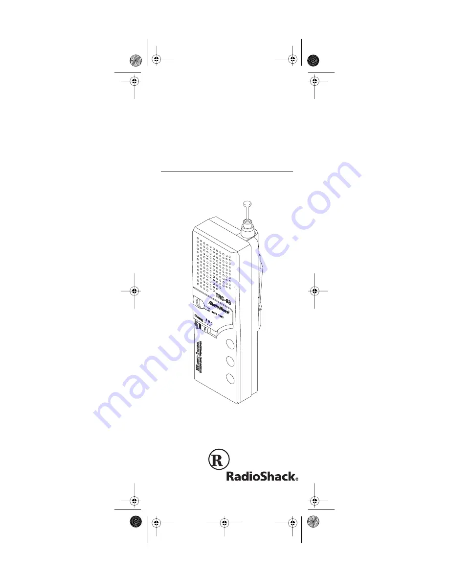 Radio Shack 21-1615 Скачать руководство пользователя страница 1