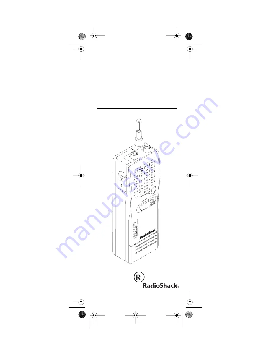 Radio Shack 21-1620 Скачать руководство пользователя страница 1