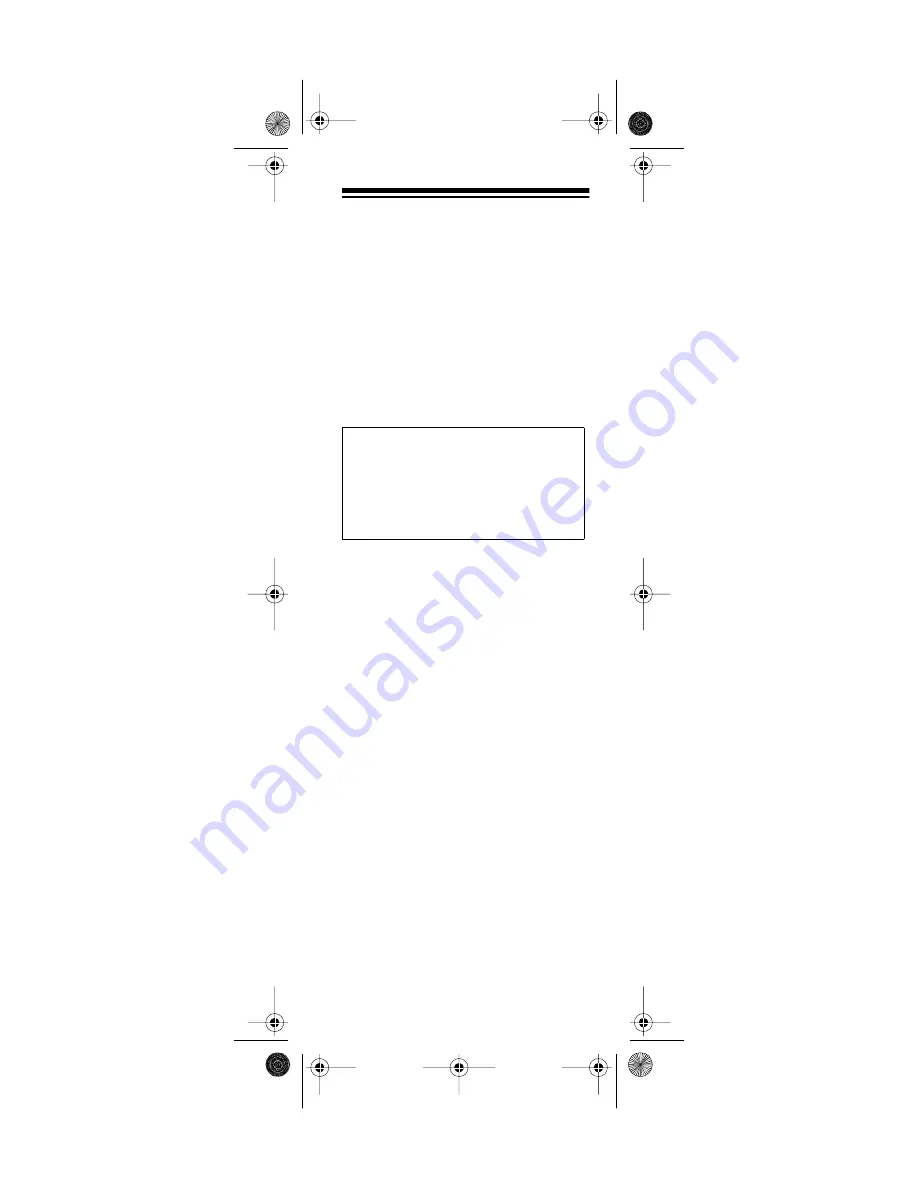 Radio Shack 21-1620 Owner'S Manual Download Page 3