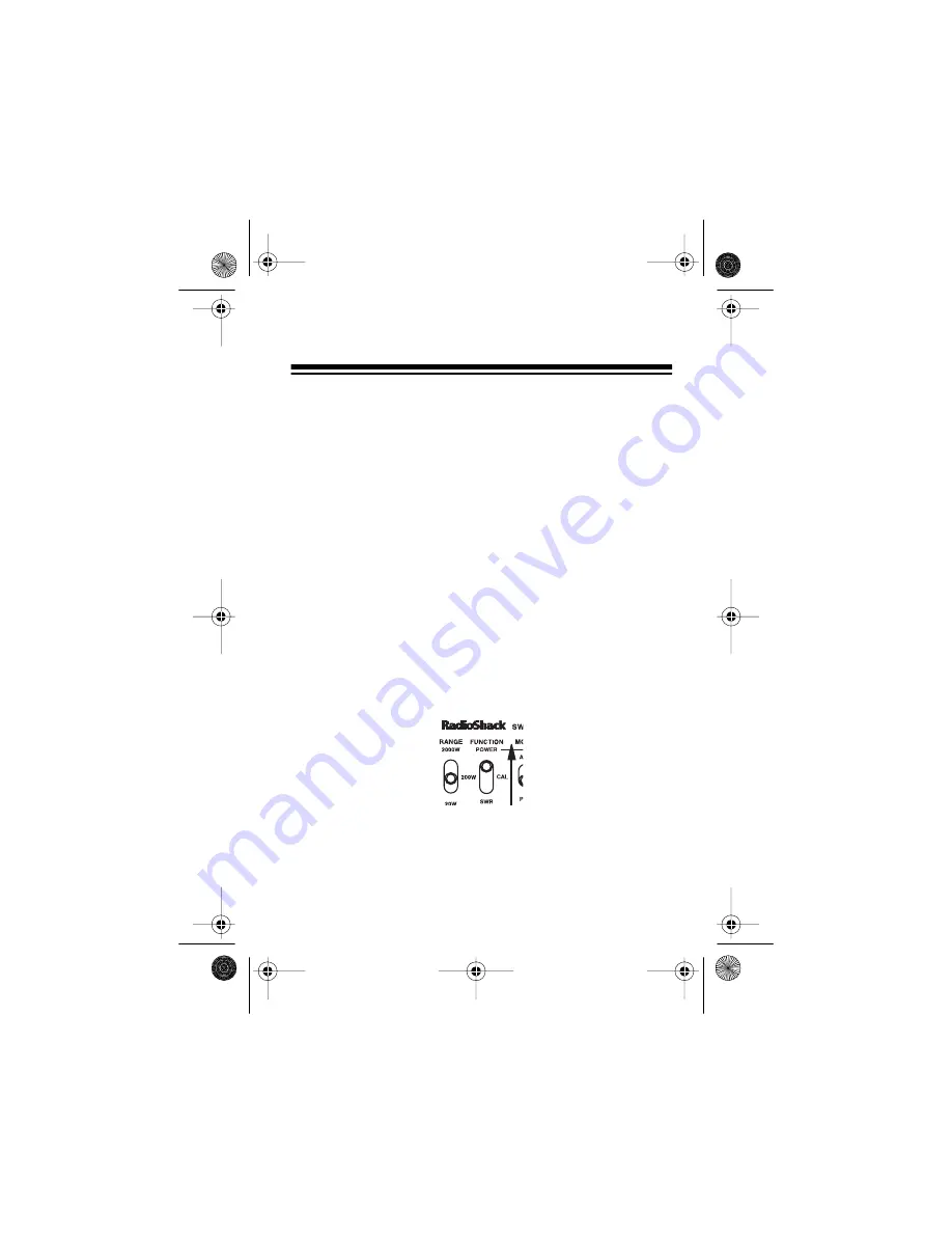 Radio Shack 21-534 Owner'S Manual Download Page 11