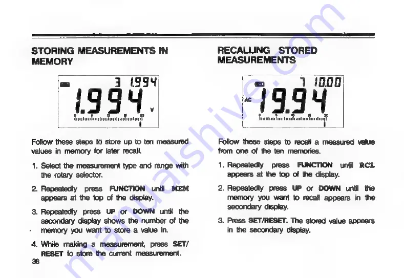 Radio Shack 22-168A Owner'S Manual Download Page 36