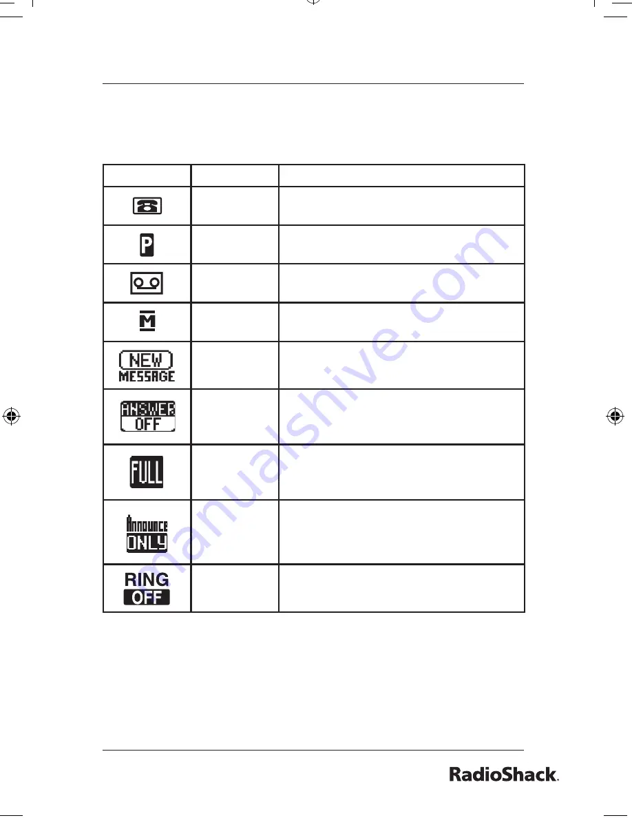 Radio Shack 43-5862 Owner'S Manual Download Page 23