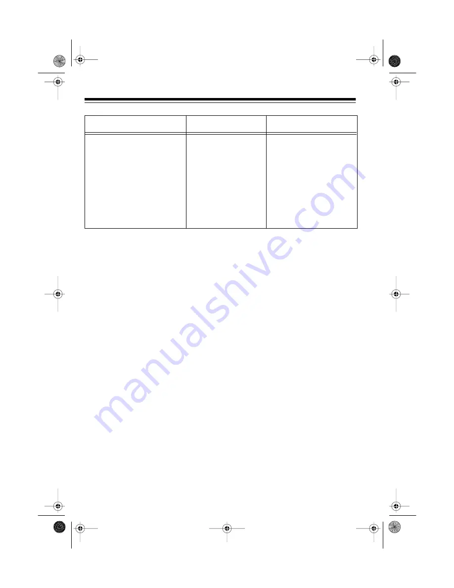 Radio Shack 43-738 Owner'S Manual Download Page 30