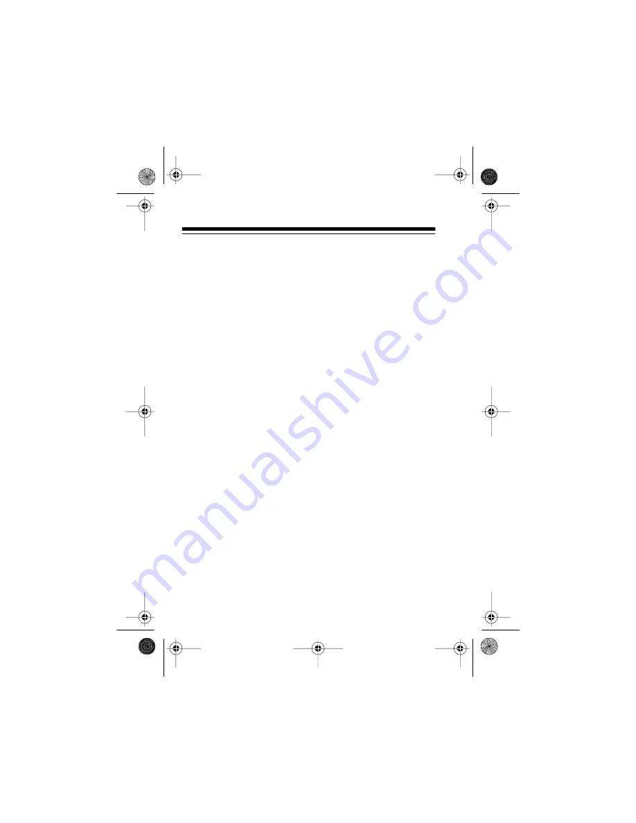 Radio Shack AFX-300 Owner'S Manual Download Page 6