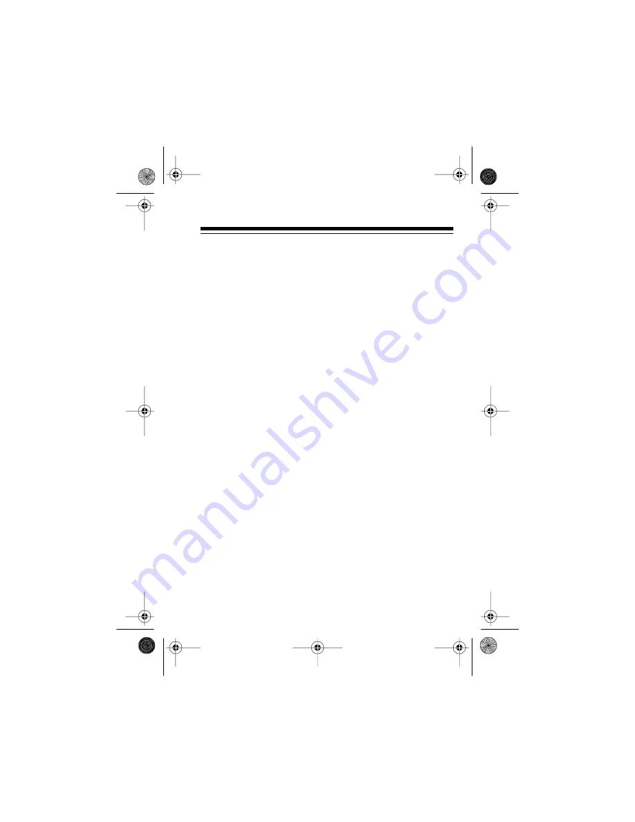 Radio Shack AFX-300 Owner'S Manual Download Page 17